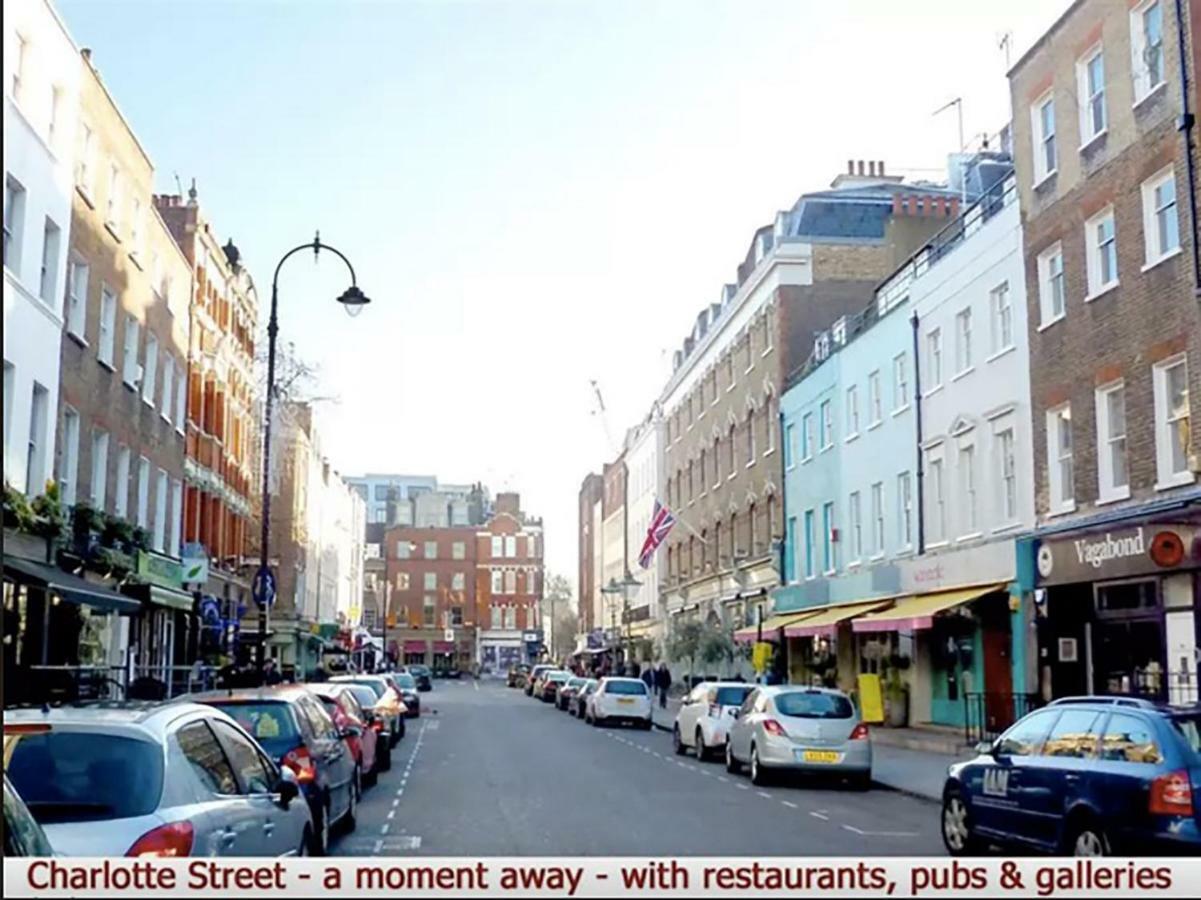 Superb Central Modern 3Bed 2Bath With Wifi, Trendy Fitzrovia W1 By Oxford Street Affable Informative Host ロンドン エクステリア 写真